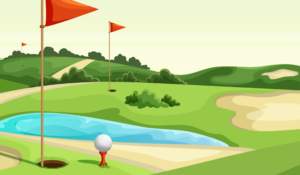 Golf-Flyer-Cover Golf Tournament Cover